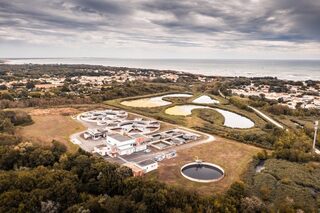 Visite de la station d'épuration à boues activées de La Cotinière