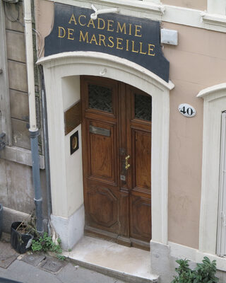 Visite de l'Académie des Sciences, Lettres et Arts de Marseille