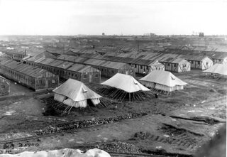 Exposition sur le parcours des Américains en 1917 de l'Allier à l'Hospital Cente