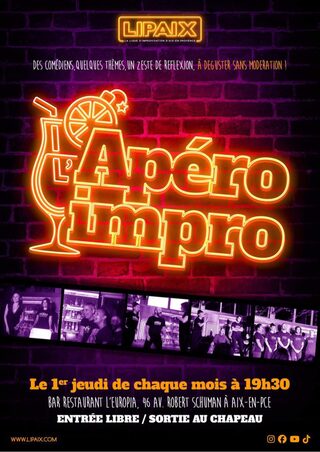 Apéro Impro de la Lipaix