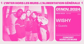 Wishy + Ligne Rouge + Spaghetti Kiss (L’Inter hors les murs à L’ALG)