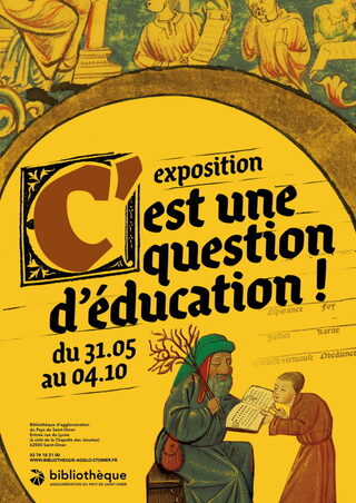 Exposition patrimoniale dans la salle Aubin : C’est une question d’éducation !