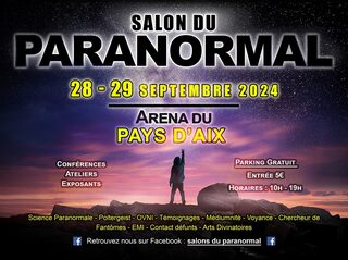 Salon du Paranormal à l'Aréna du Pays d'Aix