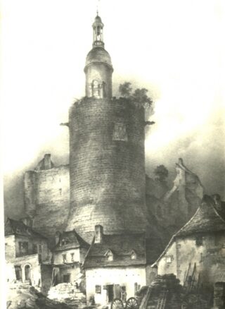 Visite de la tour Quiquengrogne de Bourbon