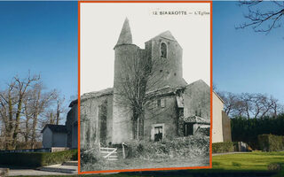 Venez visiter l'église Saint-Etienne à Biarrotte