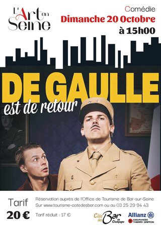 Théâtre : De Gaulle est de retour