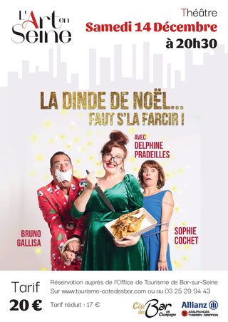 Théâtre : La dinde de Noël, faut s'la farcir