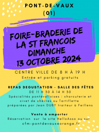 Foire Braderie Saint François