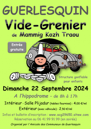 15ème vide-grenier de Mammig Kozh Traou