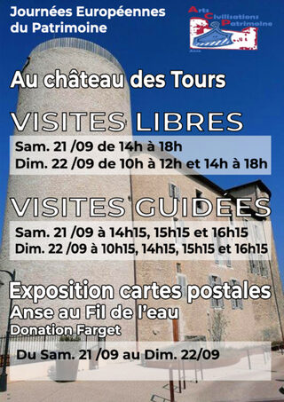 Visites guidées Château des Tours