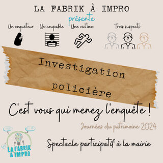 « Investigation policière » à vous de trouver le coupable !