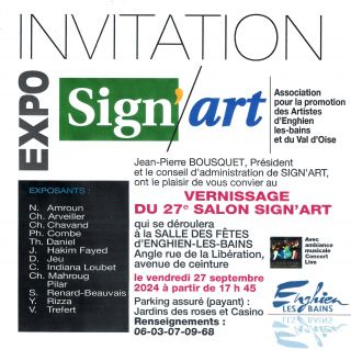 27 ème Salon des Arts SignArt