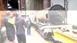 Visite guidée de l'atelier et dépôt des locomotives vapeur