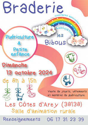 Braderie de puériculture des Bibous