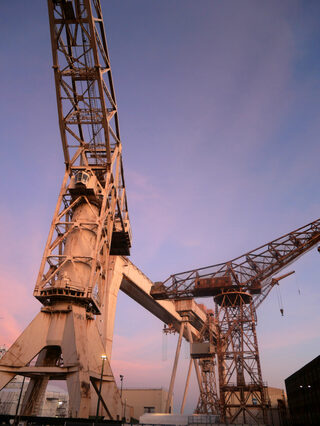 Visite patrimoniale des chantiers navals