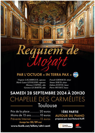 Le Requiem de Mozart par l'Ensemble vocal de Tournefeuille