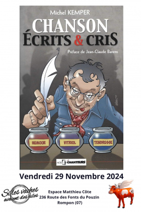 Conférence « La censure et la chanson française » par Michel Kemper.