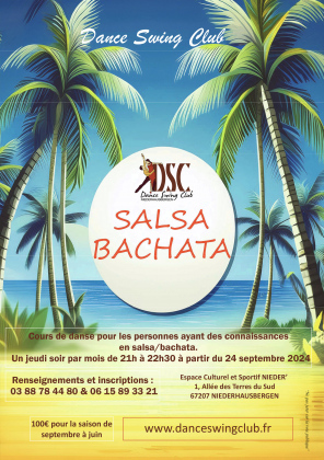 Cours de Salsa/Bachata  niveau  Débutant +