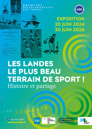 Visite commentée de l'exposition « Les Landes, le plus beau terrain de sport! Hi