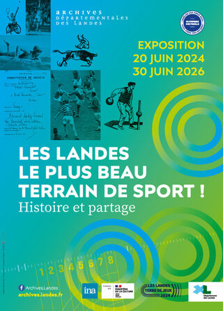 Visite libre de l'exposition « Les Landes, le plus beau terrain de sport ! Histo