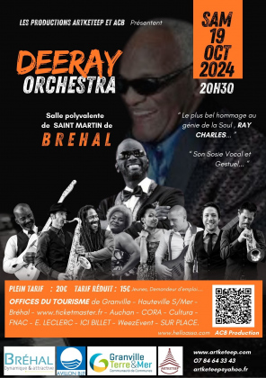 Revivez la légende, tribute to Ray Charles avec le Deeray Orchestra