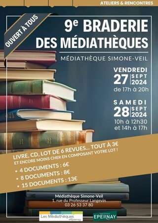 9e Braderie des Médiathèques