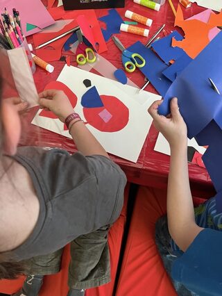 Micro-Folie de Faverges-Seythenex / Découpage-Collage à la façon de Matisse