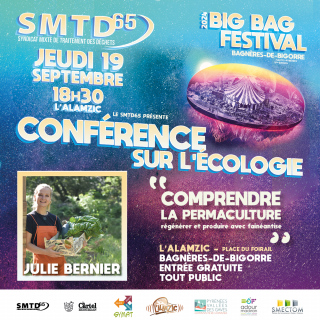 Conférence sur l'écologie avec Julie Bernier alias @sorteztoutvert