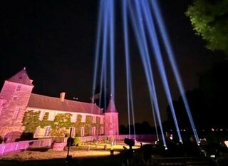 Spectacle : « sons et lumières au château de Ruat »