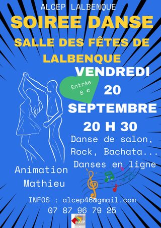 Soirée danse à Lalbenque