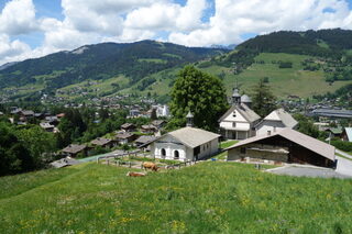 Application «Megève - Itinéraires découverte» :
parcours de visite du village et