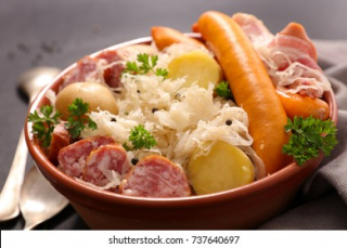 Repas choucroute