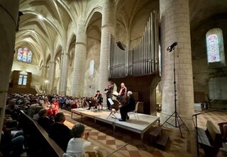 Concert de jazz dans l'abbatiale Notre-Dame