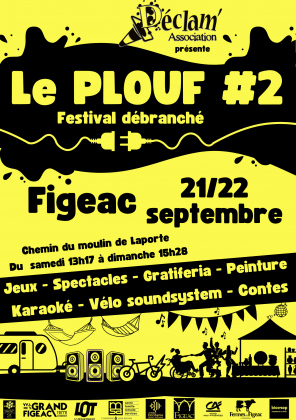 Festival PLOUF#2 - un événement sans électricité