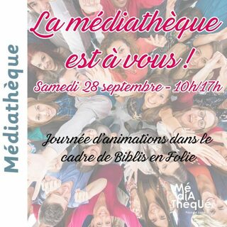 La médiathèque est à vous