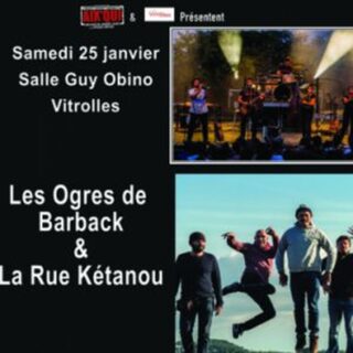 Les Ogres de Barback et la Rue Kétanou à Vitrolles