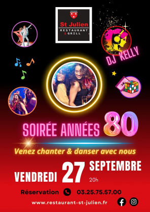 Soirée années 80