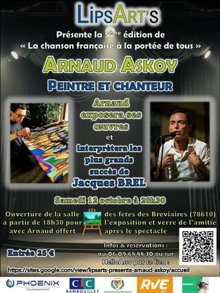 Arnaud Askoy chante Jacques Brel