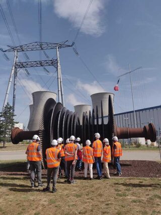 Visite guidée de la centrale du Bugey