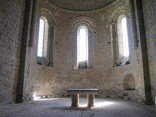 Chansigne dans l'église abbatiale