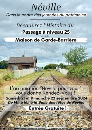 Exposition : l'histoire du passage à niveau 25 et de la maison de garde-barrière