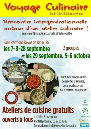 Voyage culinaire par le Collectif Détournoyement 👩‍🍳