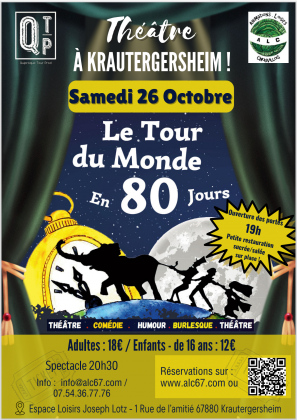 Théâtre "Le Tour du Monde en 80 Jours"