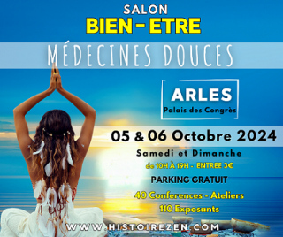 Salon du Bien-être et des Médecines Douces au Palais des Congrès à Arl