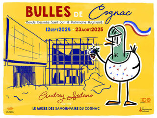 Visite commentée : « bulles de Cognac et Patrimoine augmenté »