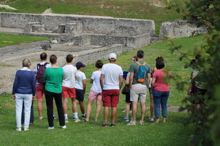 Visite du site archéologique d'Aquae Segetae