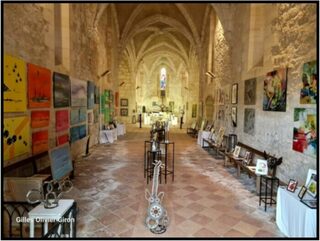 Exposition de l'église Saint-Vincent à Pessac-sur-Dordogne !