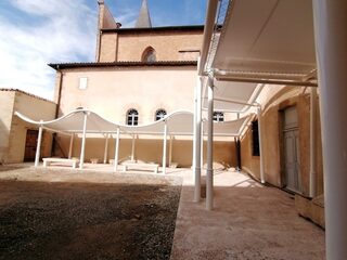 Visite de l'ancien palais épiscopal aujourd'hui Hôtel de Ville