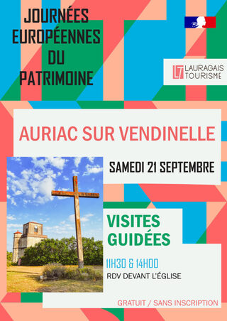 Visite guidée d'Auriac-sur-Vendinelle