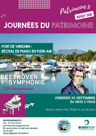 Lancement des Journées Européennes du Patrimoine : récital de piano en plein air